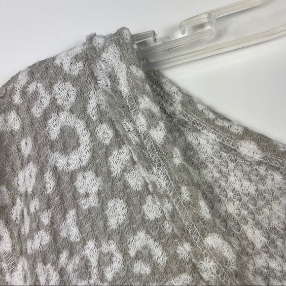 3 for $30 Altar’d State Cheetah Print Waffle Top - Picture 6 of 11